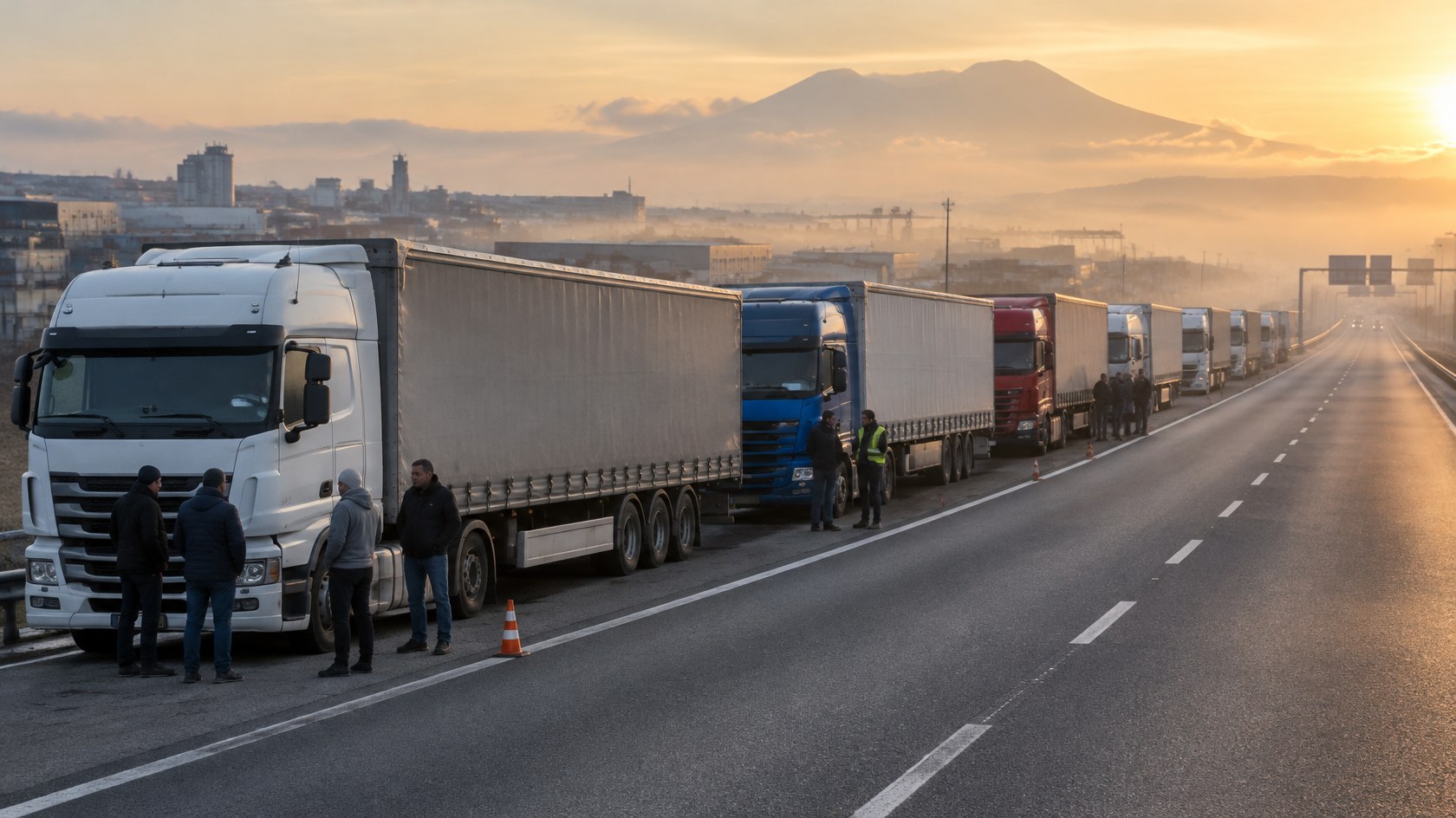 Italie : les routiers du Sud obtiennent un décret de 175 millions et l'indexation du gazole